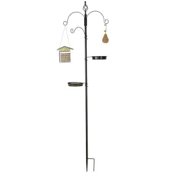 Station d'alimentation mangeoire/abreuvoir pour oiseau S