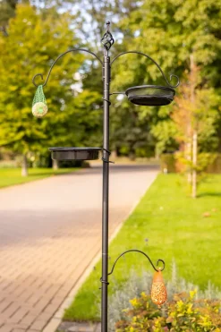 Station d'alimentation mangeoire/abreuvoir pour oiseau S