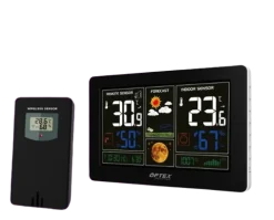Station météo couleur avec USB et sonde extérieure OPTEX