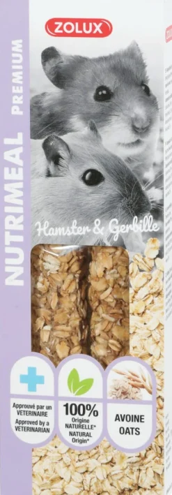 Sticks premium nutrimeal hamster gerbille avoine 110g ZOLUX