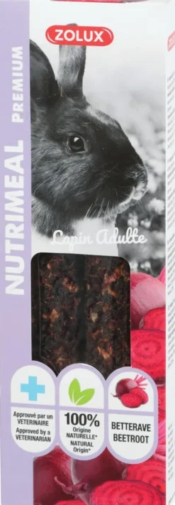 Sticks premium nutrimeal lapin betterave 115g ZOLUX