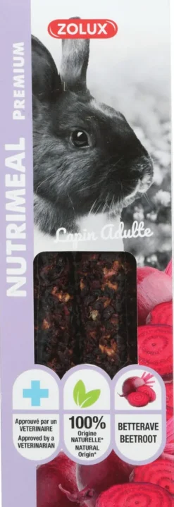 Sticks premium nutrimeal lapin betterave 115g ZOLUX