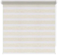 Store enrouleur jour/nuit Beige chiné Clipser 77X190 cm