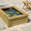 Structure de bassin en bois Quadra Wood I