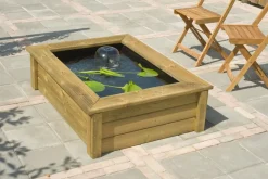 Structure de bassin en bois Quadra Wood I