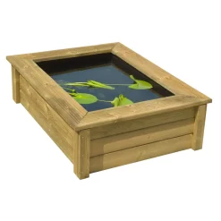 Structure de bassin en bois Quadra Wood I