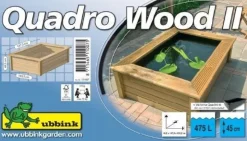 Structure de bassin en bois Quadro Wood II