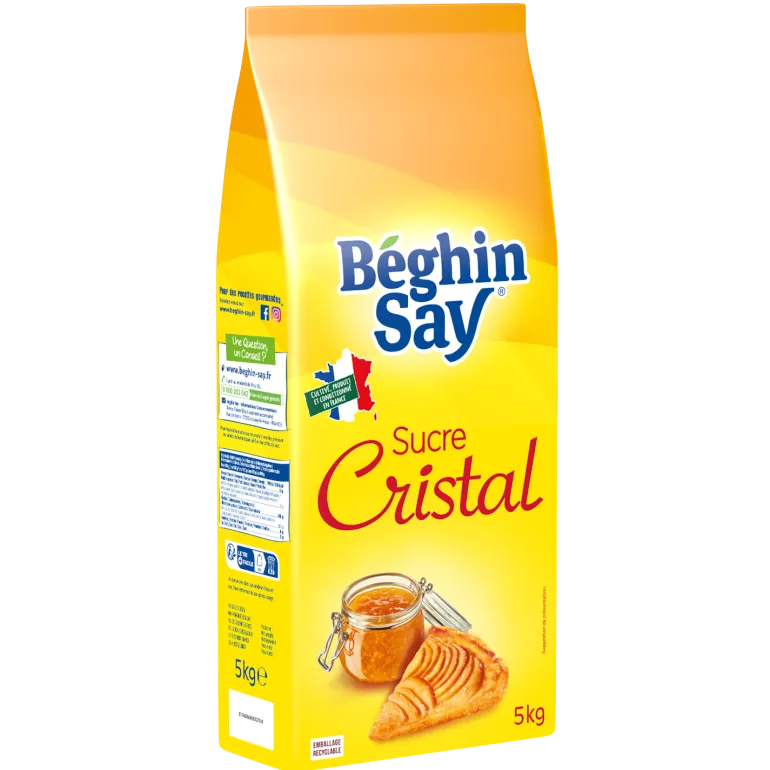 Sucre Cristal Béghin Say 5kg