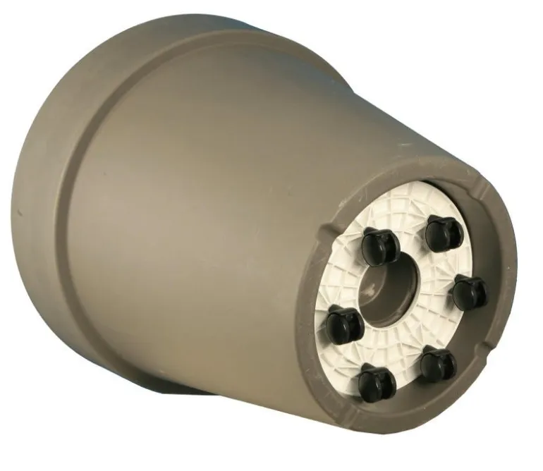 Support 6 roulettes Ø26,5 cm blanc RIVIERA