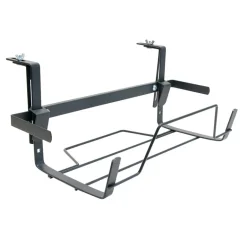 Support jardinière extensible fer Gris anthracite