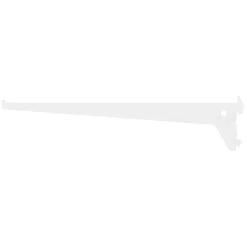 Support rail F50 simple 30cm Blanc