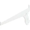 Support rail F50 simple 15cm Blanc