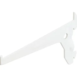Support rail F50 simple 15cm Blanc