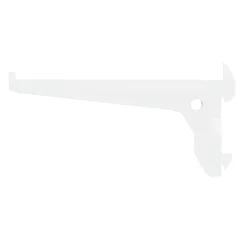 Support rail F50 simple 15cm Blanc