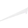 Support rail F50 simple 60cm Blanc