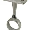 Support de milieu fixe pour tube penderie Ø19mm chromé (x1)