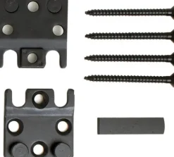 Support de poteau à clipser noir (PROKIT)