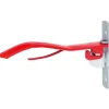 Support de selle repliable rouge