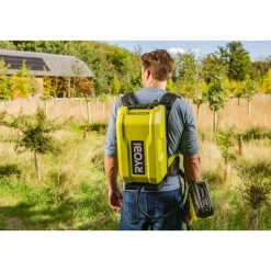 Support dorsal avec chargeur de batterie 36V max Power 6,0Ah