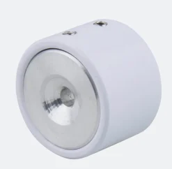 Support entre-murs pour tube Elégance ø28 mm blanc mat