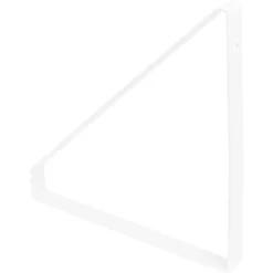 Support murale Plat Blanc