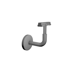 Support mural Main courante Prestio gris RAL9006