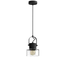 Suspension Jorja noire Ø14 cm