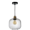 Suspension LEDA transparent Ø20,5 cm