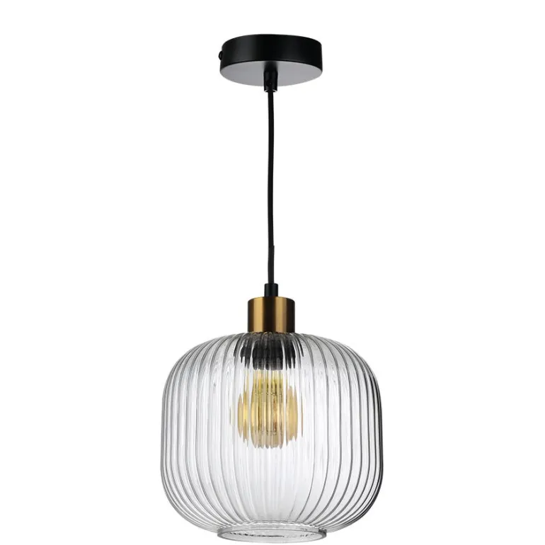 Suspension LEDA transparent Ø20,5 cm