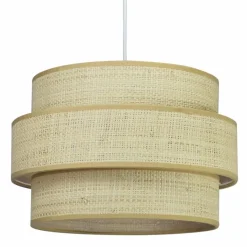Suspension Ornella Rattan coloris naturel Ø26 cm