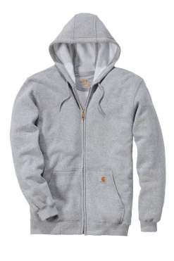 Sweat à capuche zippé Hooded gris CARHARTT