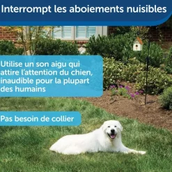 Système antiaboiement à ultrasons pour l'extérieur PETSAFE