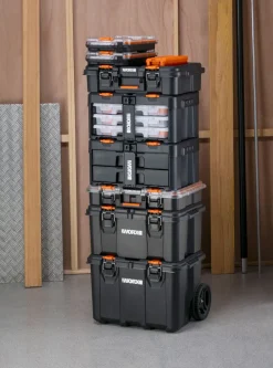 Système de stockage 3 tiroirs Stackn'Roll Worx KETER