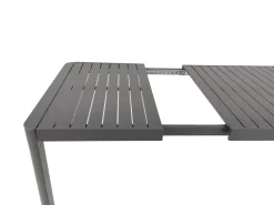 Table extensible Paris 180/240/300cm alu gris graphite
