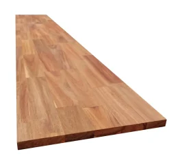 Tablette bois massif acacia huilé 80x30cm