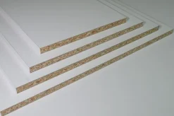 Tablette mélaminée blanche 2500x600x18mm