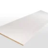 Tablette mélaminée prépercée blanche 2500x600x18mm