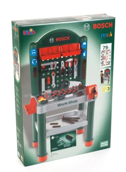 Établi Bosch Work-Shop avec caisse à outils garnie