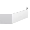 Tablier pour baignoire angle blanc