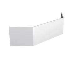 Tablier pour baignoire angle blanc