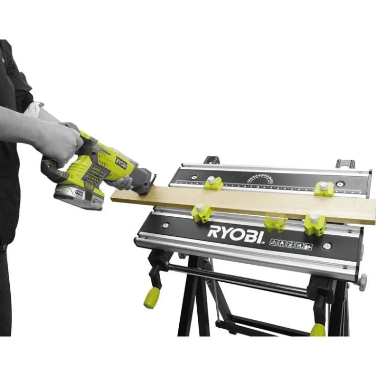 Établi pliable alu et acier pivotant RYOBI