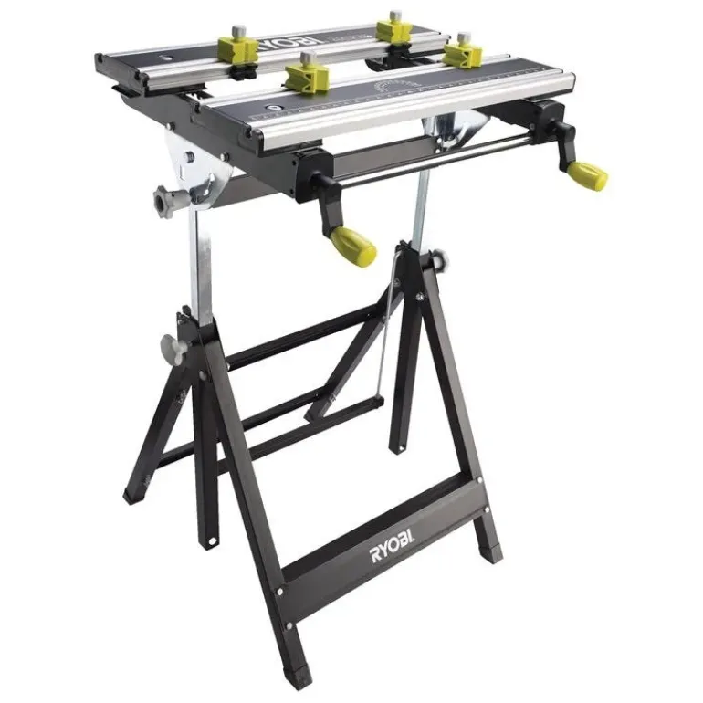 Établi pliable alu et acier pivotant RYOBI