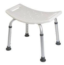 Tabouret assise large hauteur réglable 2 poignées