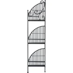 Étagère d'angle pliante 31,1x30,7x114,0 cm