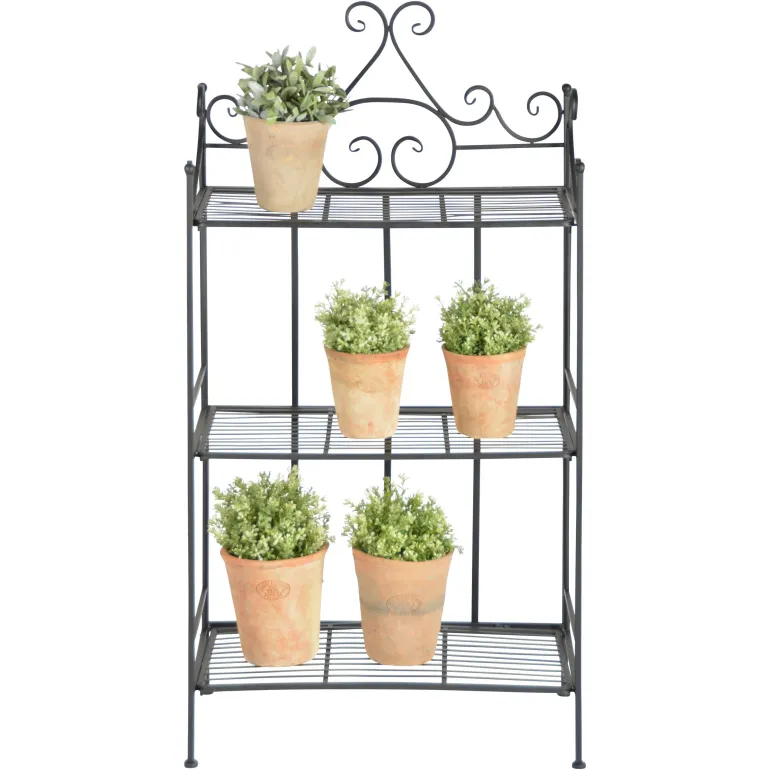 Étagère droite pliante 60x30,5x113,2 cm