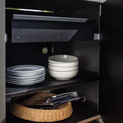 Étagère de rangement Modulo noire ENO