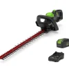 Taille-haie 48V 61 cm + 1x2Ah + chargeur GREENWORKS