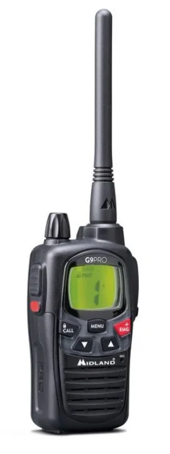 Talkie walkie noir G9 Pro + oreillette