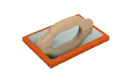 Taloche lissoir mousse 14x21cm manche NESPOLI
