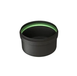 Tampon noir mat Ø80 + joint viton
